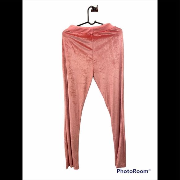 Pink Women’s Two-piece Long Sleeve Flare Bottom Sport / Sweat Suit NWT - Picture 10 of 11
